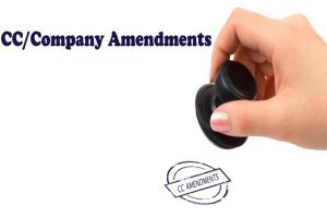 CC/Company Amendments